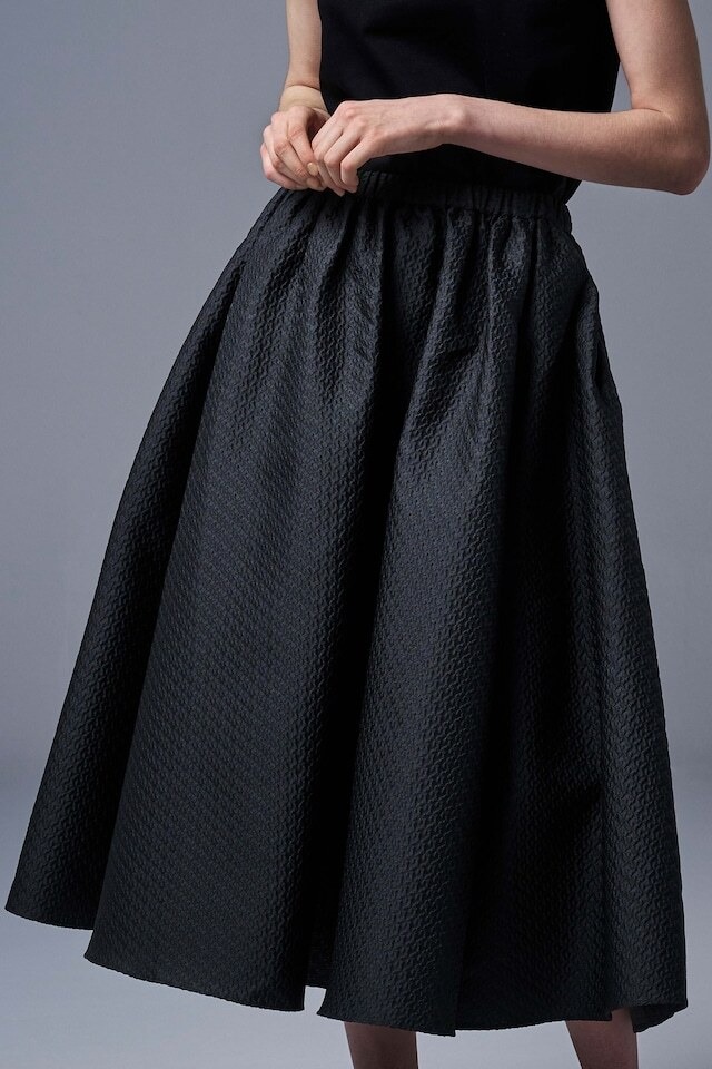 AMICA COUTURE SKIRT BLACK