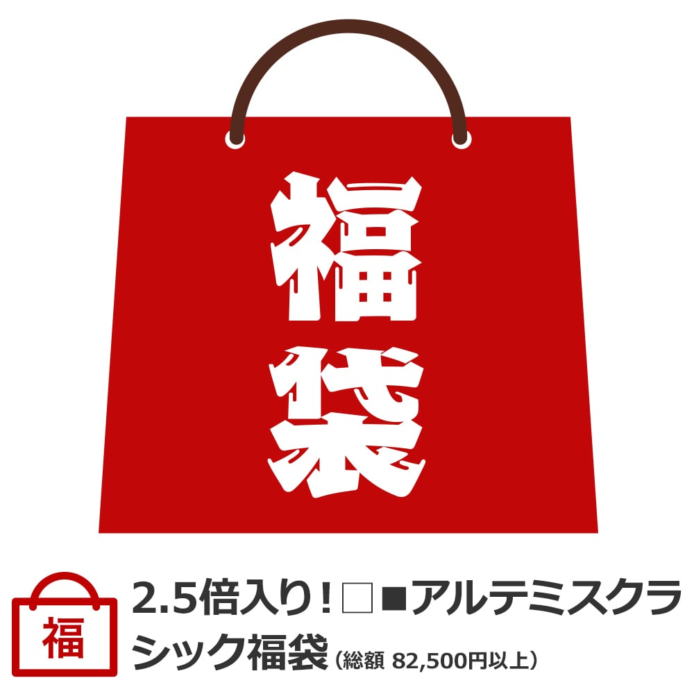 12月24日より順次発送【総額82,500円(税込)以上】2.5倍入り!アクセサリーハッピーバッグVer.2/ArtemisClassic/アルテミスクラシック/シルバーアクセサリーブランドsilver jewelry