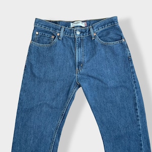 【LEVI'S】505 デニム ジーパン ジーンズ STRAIGHT FIT テーパード ジッパーフライ W33 L30 リーバイス US古着