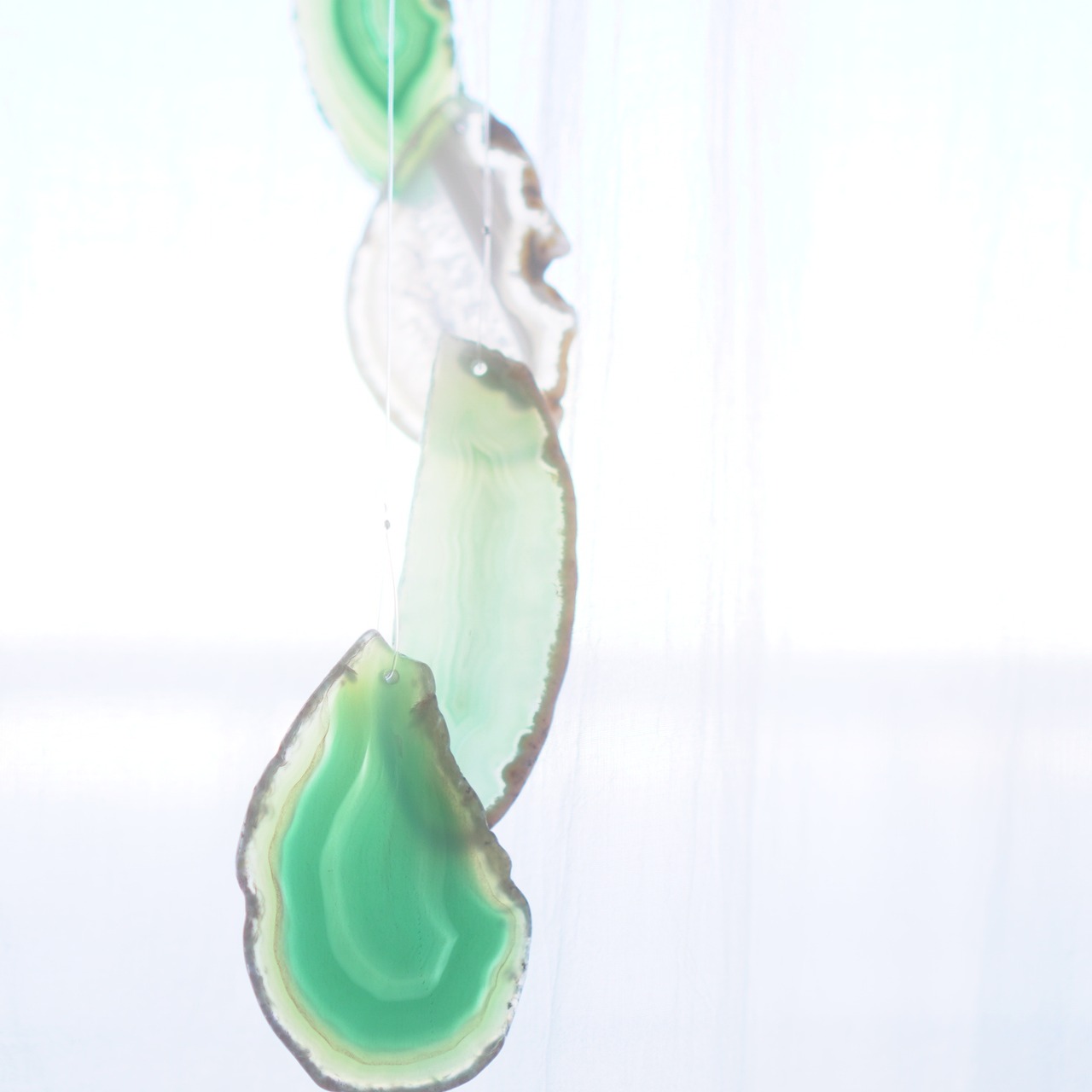 KOMOREBI 03 - アゲートヒーリングチャイム / Agate Sun Catcher Wind Chime 351