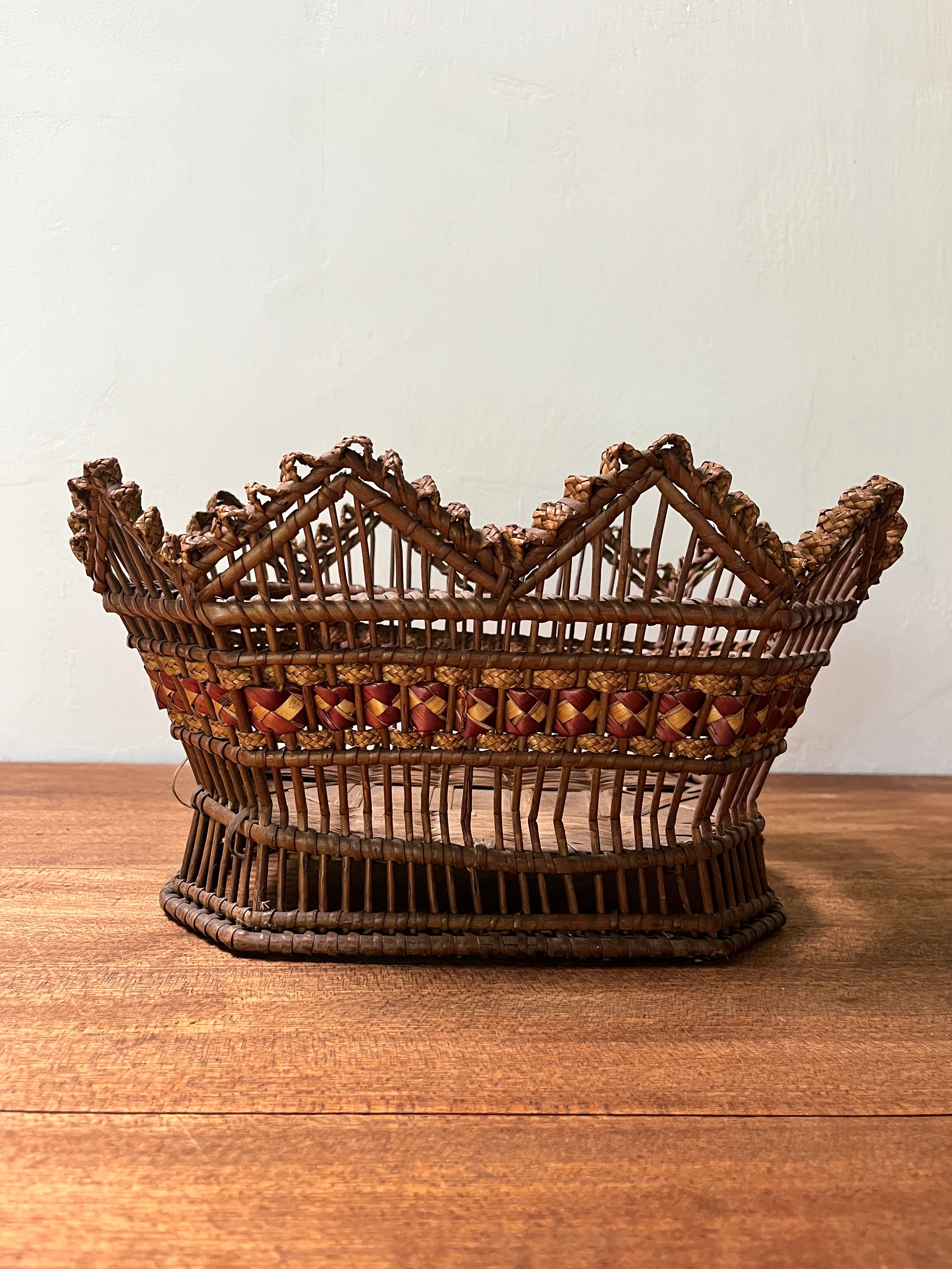Basket Vintage France＜バスケット・フランスヴィンテージ・クラウン