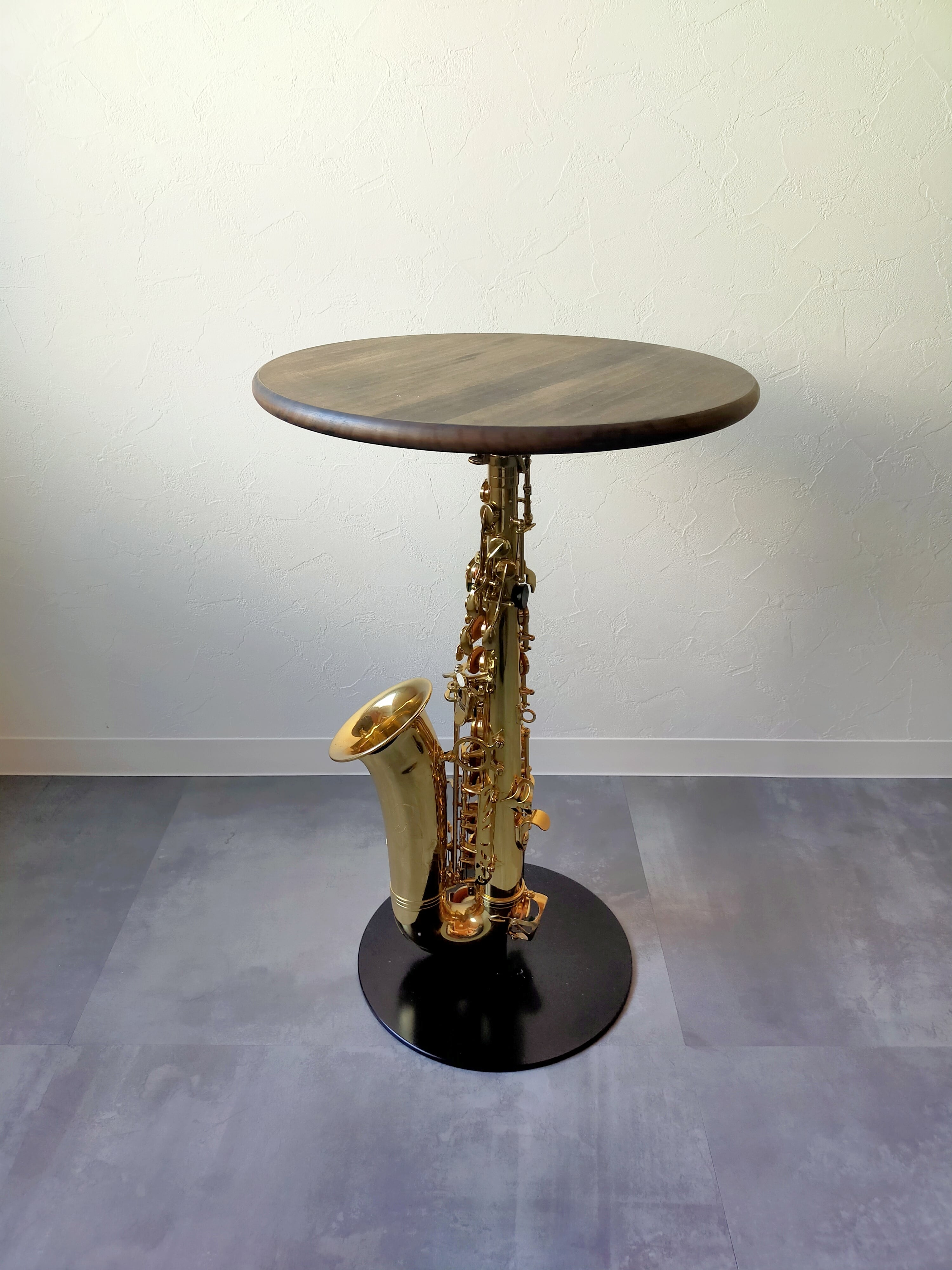 サックステーブル（gold） | upcycle interior アップサイクル