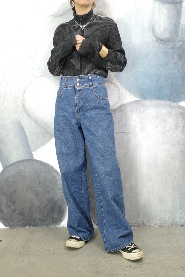 90's Baggy denim pants