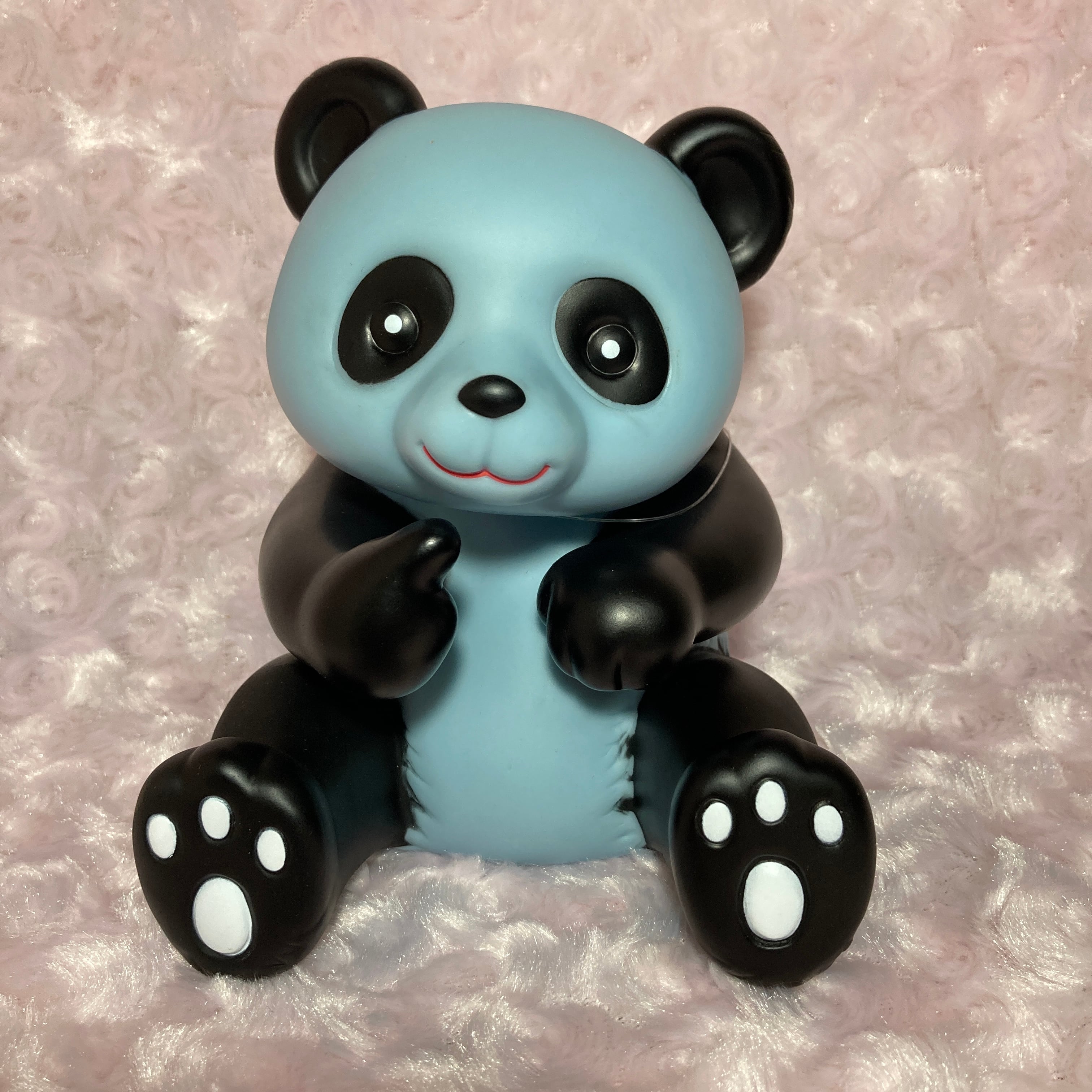 パンダ アニマル ソフビ 可愛い お座りパンダ 人形 雑貨 昭和レトロ