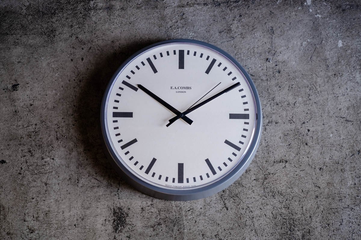 数量限定セール E.A. COMBS P.F.S.の共同開発商品 CLOCK WALL 掛時計