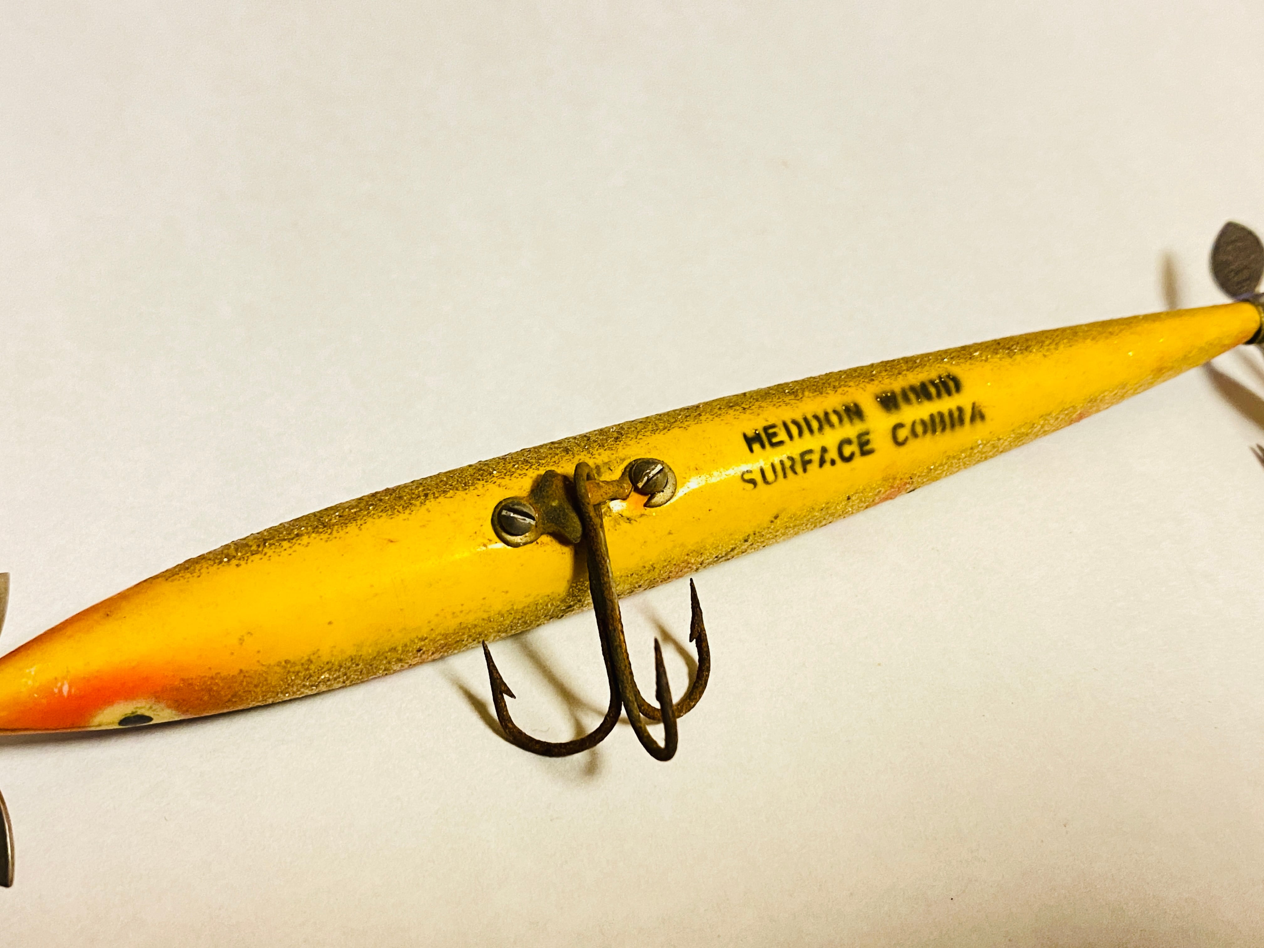 60s Heddon 『Wood Surface Cobra』[8815] | Tackleshop GTA