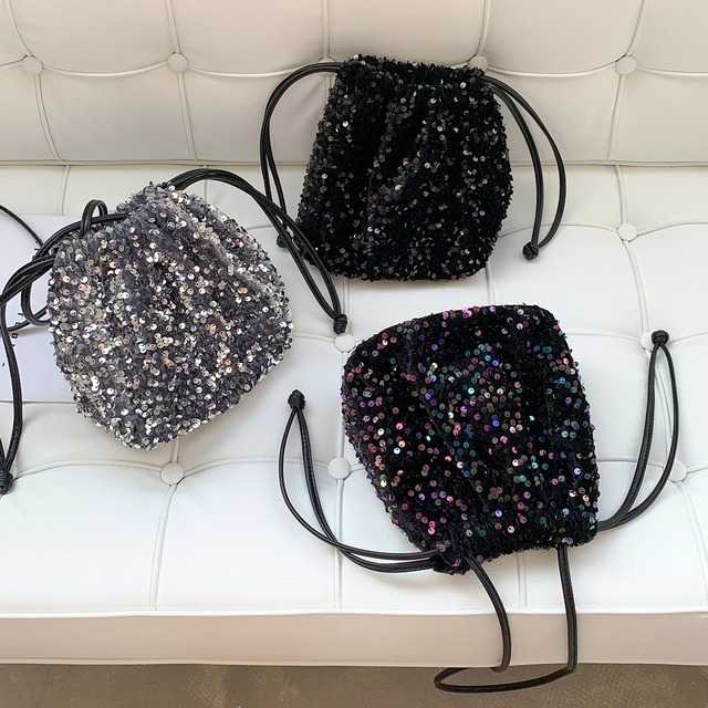 sequins pouch　f-0200