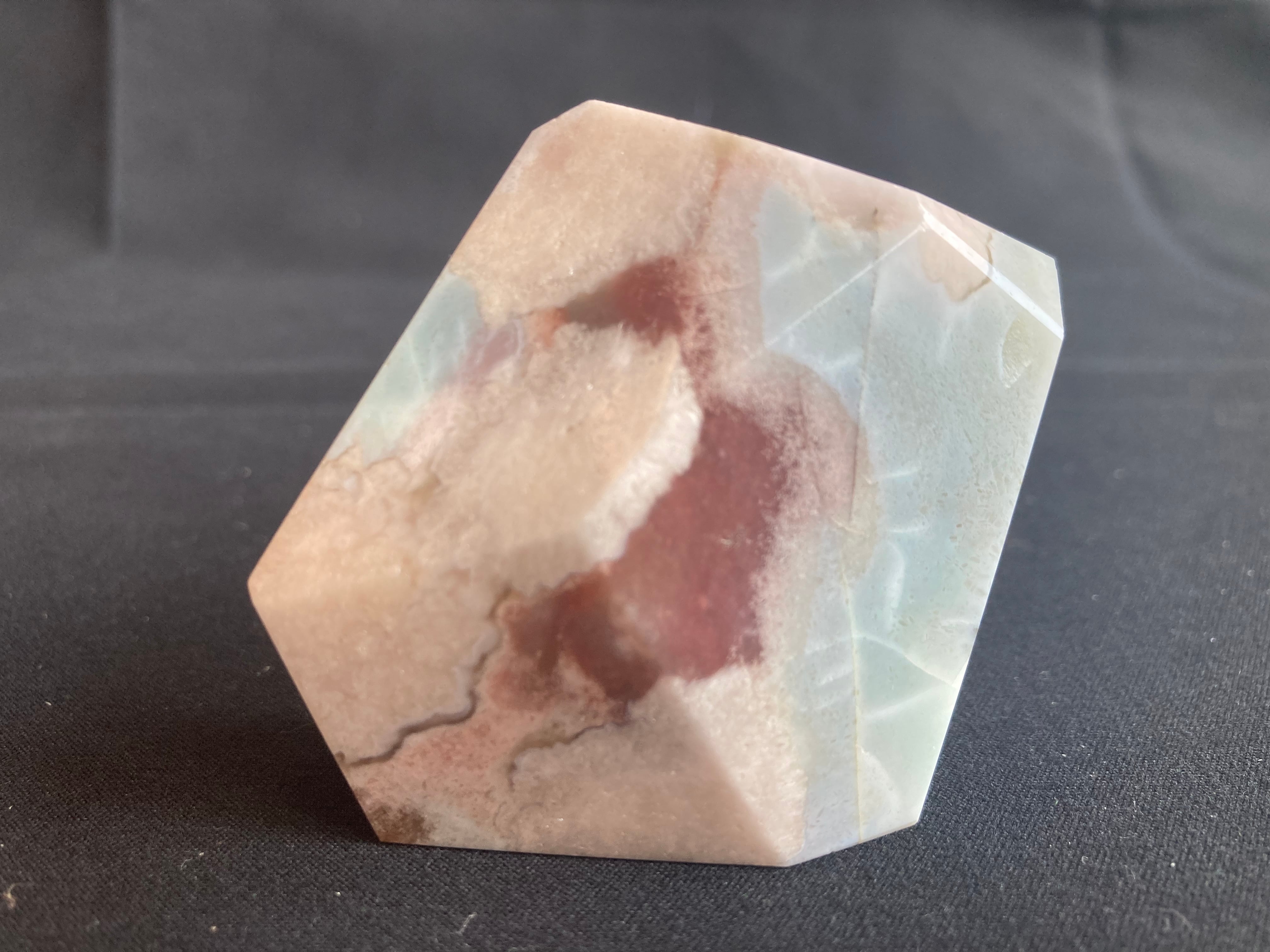 グリーン桜瑪瑙 赤入り | 花咲石屋