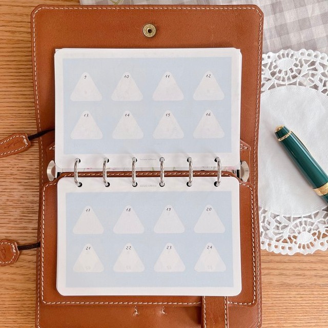 ミニ6穴サイズ/おにぎりマンスリーリフィル