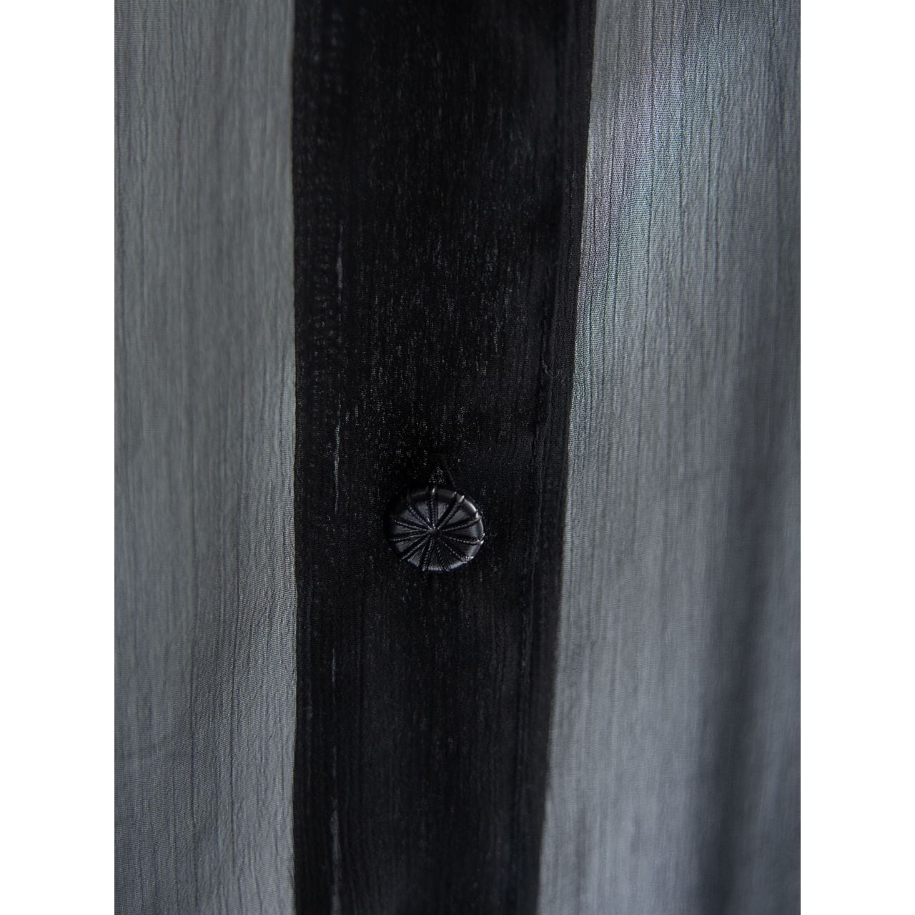 【Georges Franck】Polyester Oversized Sheer Blouse（オーバーサイズ ポリエステル シアーブラウス）