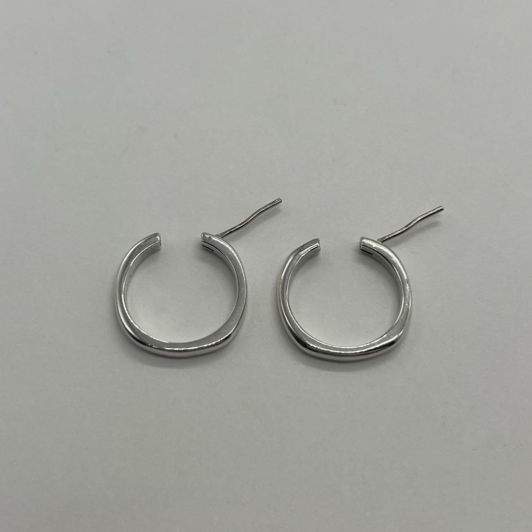 ティファニー TIFFANY クッション スクエア フープ ピアス SV925 ティファニー TIFFANY クッション スクエア フープ ピアス SV925