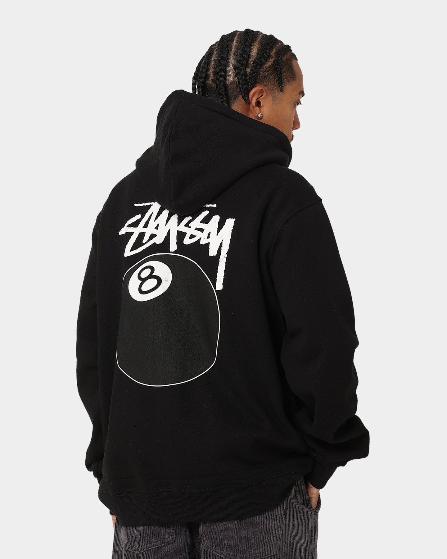 STUSSY 8 Ball zip up hoodie