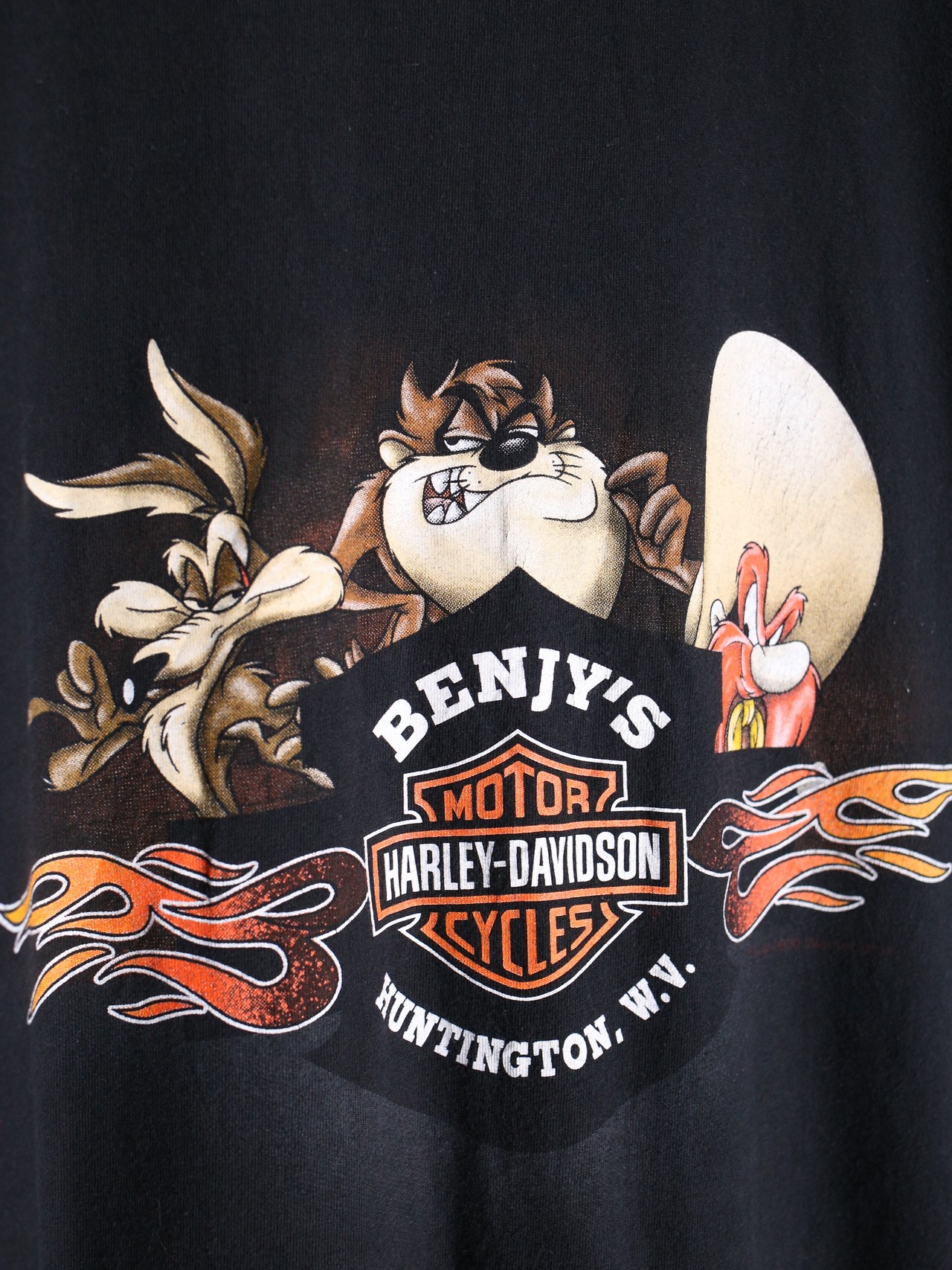 "Harley-Davidson ×Looney Tunes" XXXL super over size tee - 19