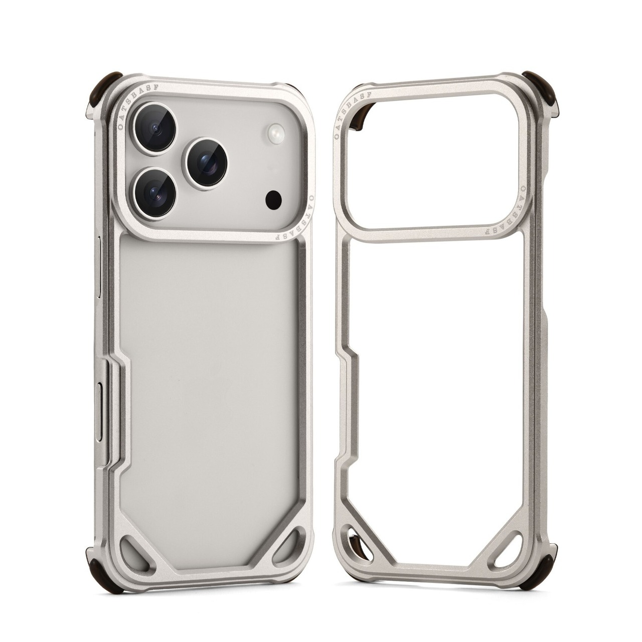 ■iPhone 18 Pro/18 Pro Max■ Aluminum Alloy Minimal Bumper Case / アルミニウム アロイ ミニマル バンパー スマホケース