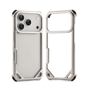 ■iPhone 18 Pro/18 Pro Max■ Aluminum Alloy Minimal Bumper Case / アルミニウム アロイ ミニマル バンパー スマホケース