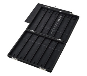 【NEW】ネックレス収納ケース 12個用　仕切り板付き　5580シリーズ　1個単位　AR-5580N