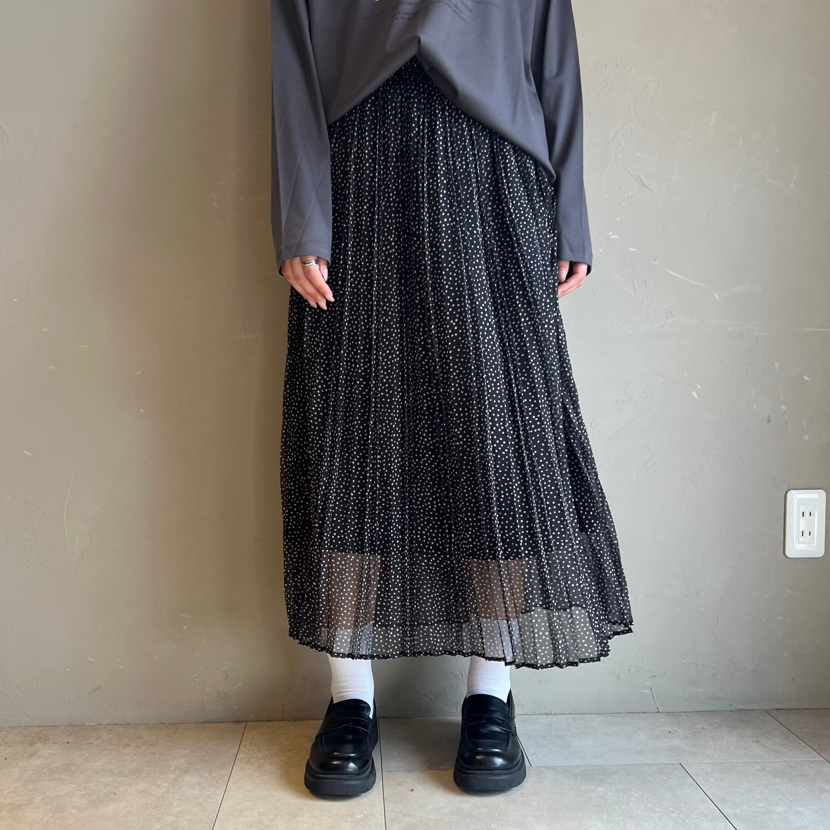 Audrey and Johnwad 】2wayドットスカート | valance 福井