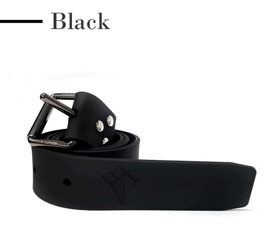 DoubleK シリコンベルト ブラックパールバックル フリーダイビング