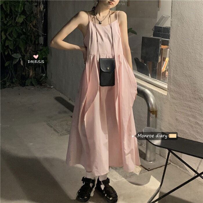 ドレス スカート 薄手サマーAラインロング 大人ガーリー スウィート キュート カジュアル 夏物 モンロー60924870891