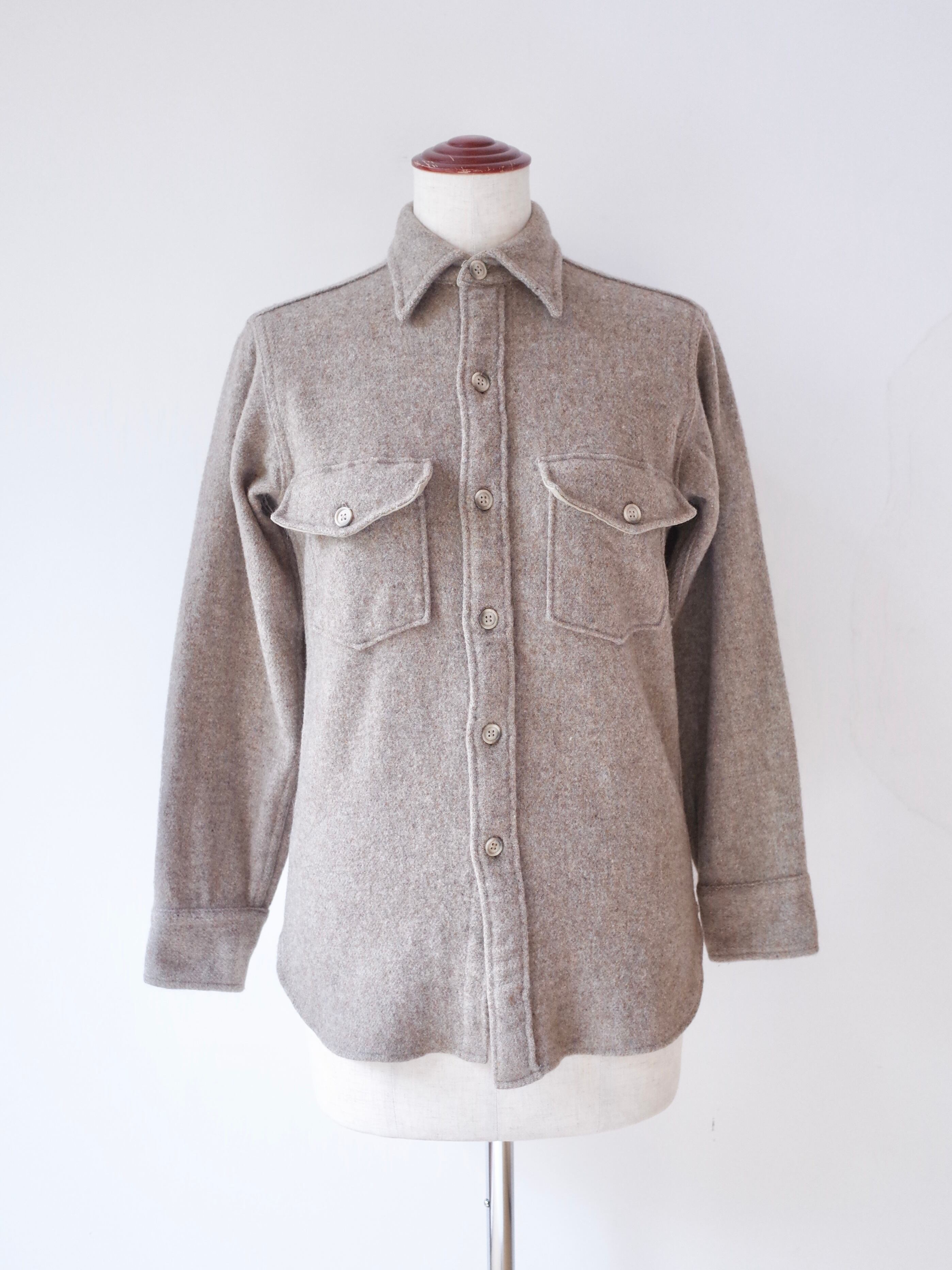 70s Woolrich wool CPO shirt