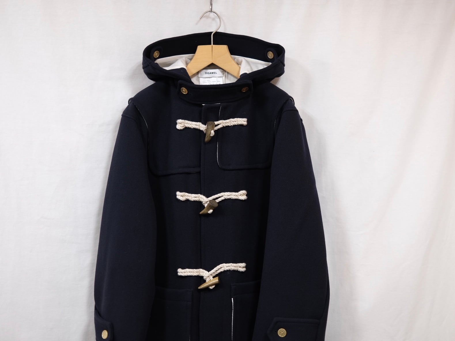 DIGAWEL”Duffle Coat Navy” | Lapel online store