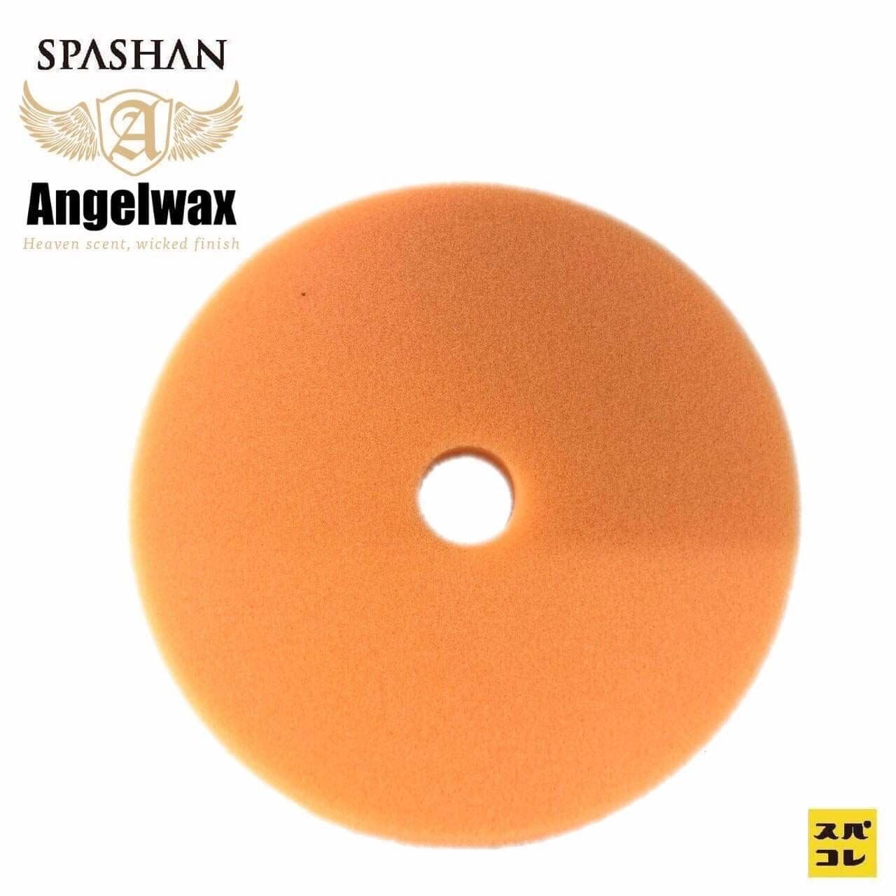 スパシャン SPASHAN ANGEL WAX 150mm ミドルスポンジオレンジ スパシャン エンジェルワックス コーティング