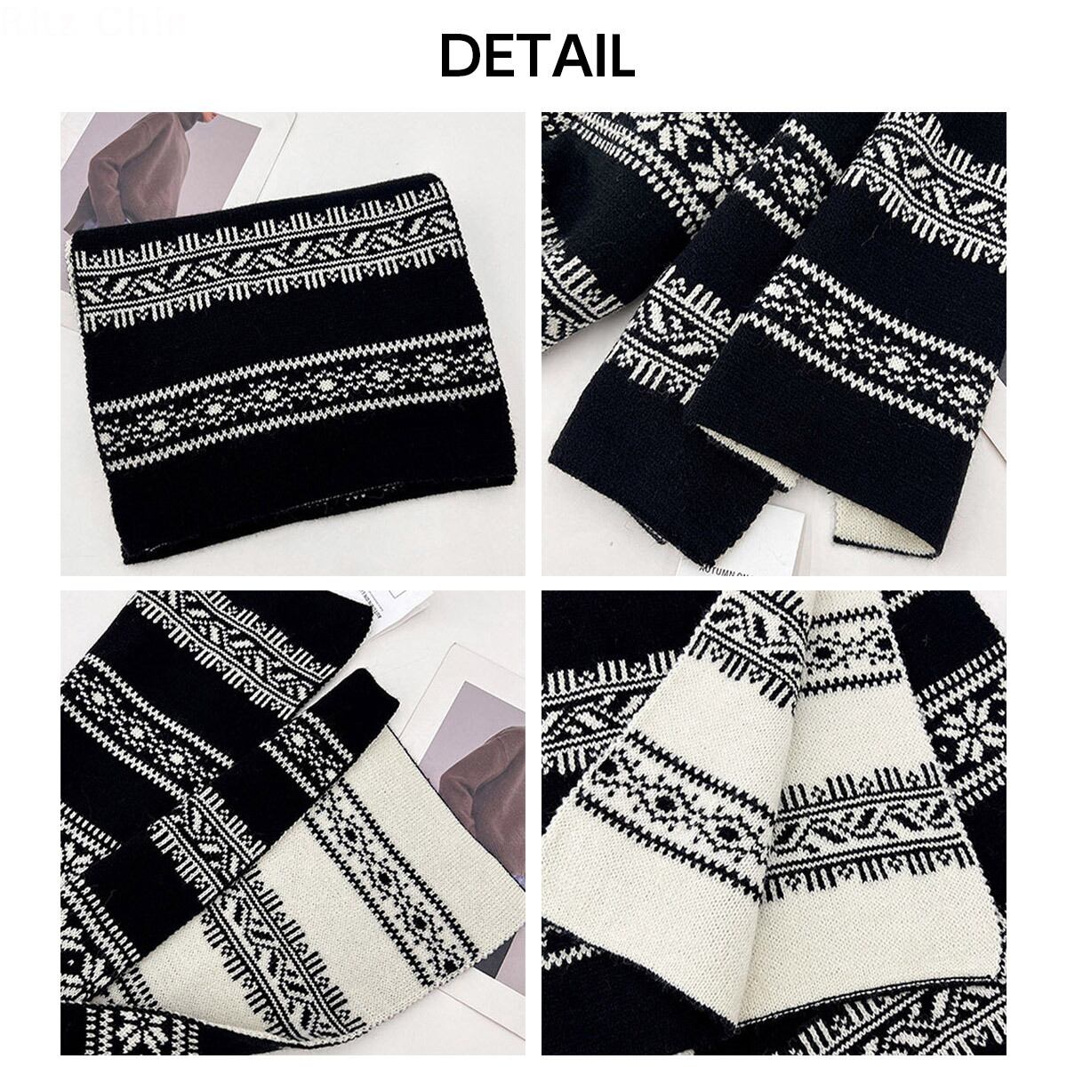 ノルディック柄 北欧風 マフラー 防寒 保温 レディース 秋冬 おしゃれ きれいめ 大人 かわいい プレゼント ギフト クリスマス 誕生日 大人可愛い 大人女子