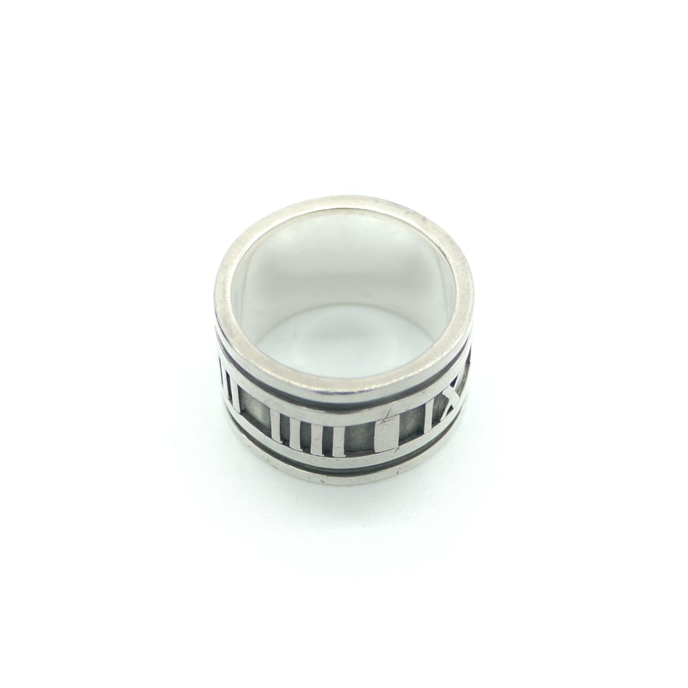 TIFFANY & Co. ティファニー アトラスワイドリング 指輪 シルバー925 ...