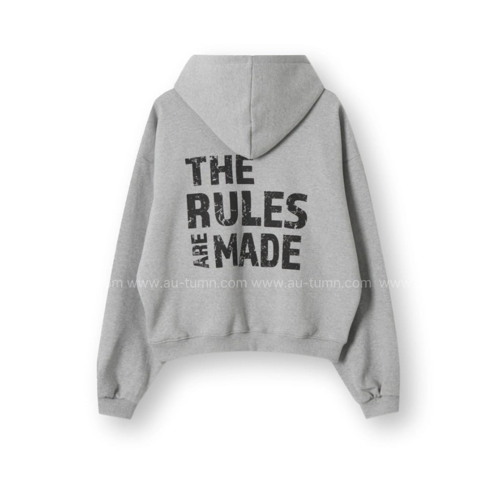 ☆ATEEZ ウヨン 着用！！【AUTUMN】[Crop] USA Current Hooded Zip-Up