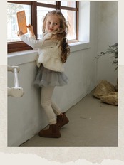 韓国子供服 / 26winter / puella FLO / オアレギンス / キッズ / 冬服 *90~140*
