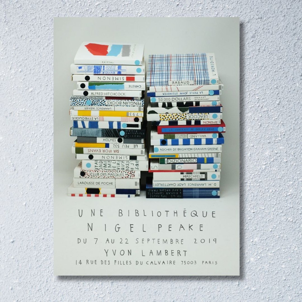 国内未入荷フランス限定】人気北欧アーティストNigel Peake 両面 