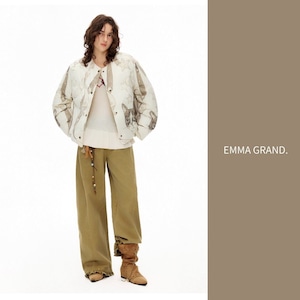 星降る夜に微笑む猫たちのダウンジャケット　E00610