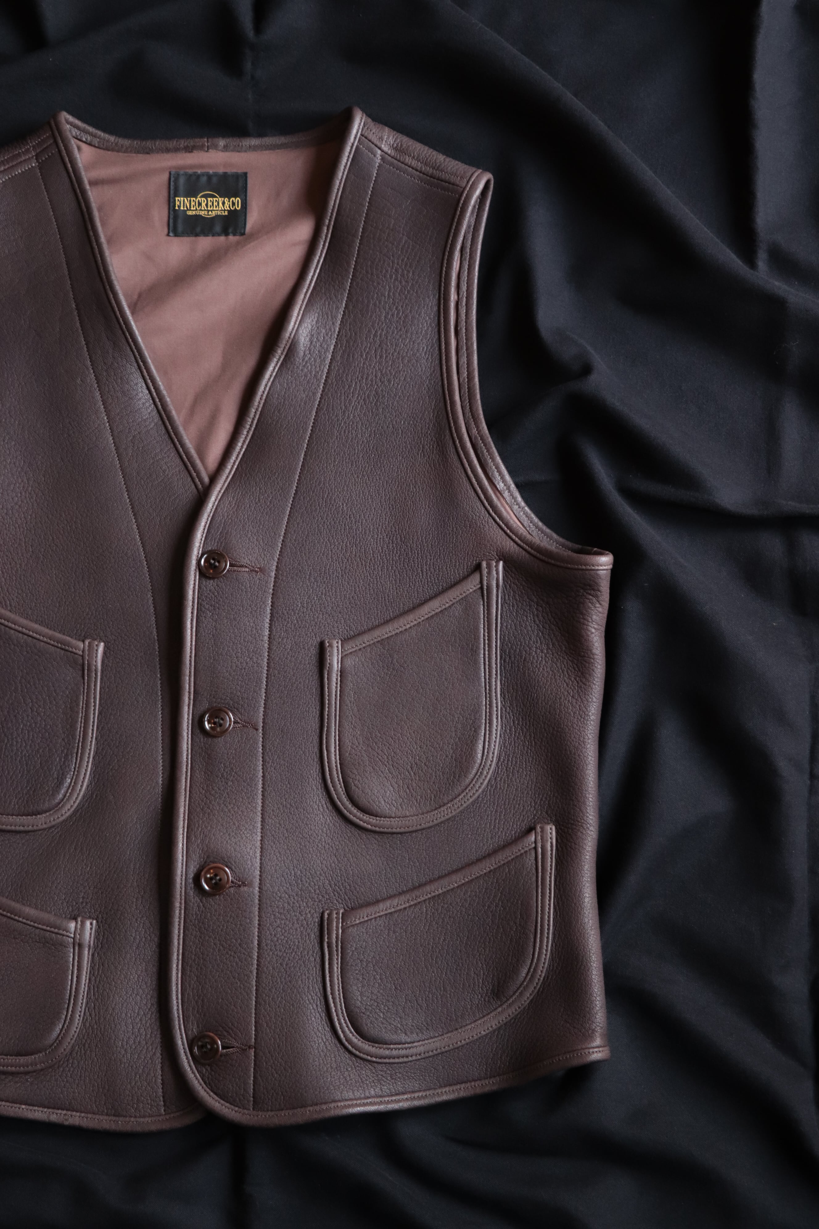 FINE CREEK & Co/ファインクリークアンドコー Jefferson Deer BROWN