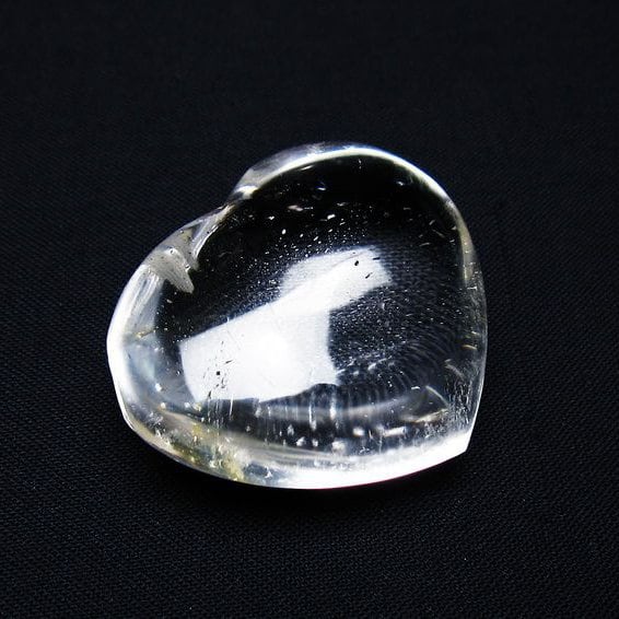 水晶 ハート置物 一点物 145-1549
