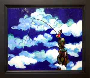 OIL COLOUR | スカイフィッシング | SKY FISHING | 油彩画 