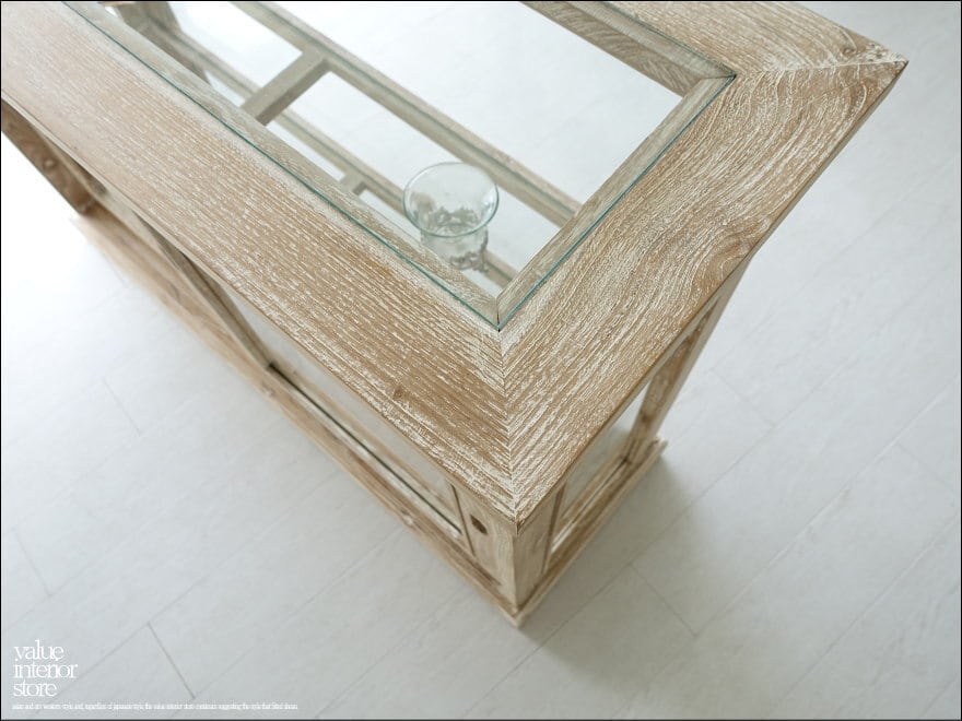 アンティーク チーク材 ガラスショーケース 飾り棚 サイドボード 木製 チーク無垢材 ショーケースEcke/NW ガラスケース 飾り棚 店舗什器 食器