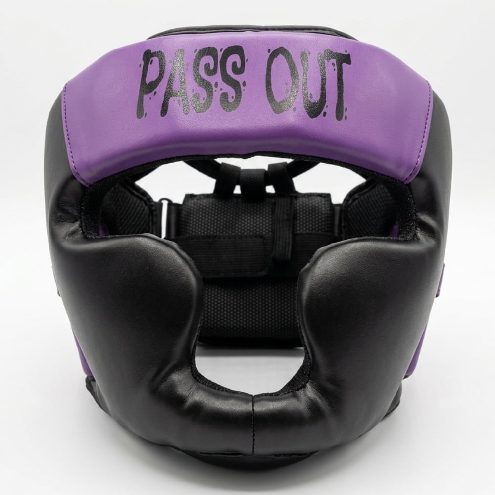 PASSOUT プロフェッショナル フルフェイスヘッドギア 格闘技用 高衝撃