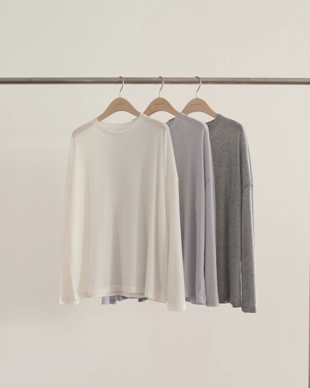 (OUNCE) como boxy sleeve tee / 3color