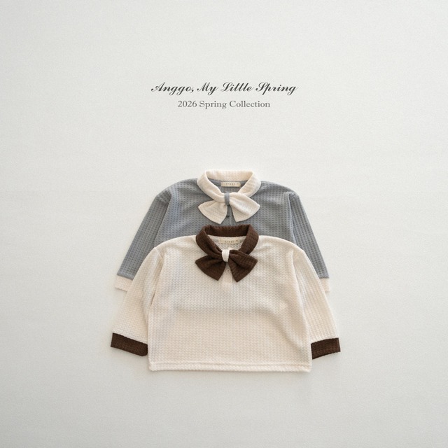 cream bun tee【anggo】※2月下旬〜3月上旬発送予定