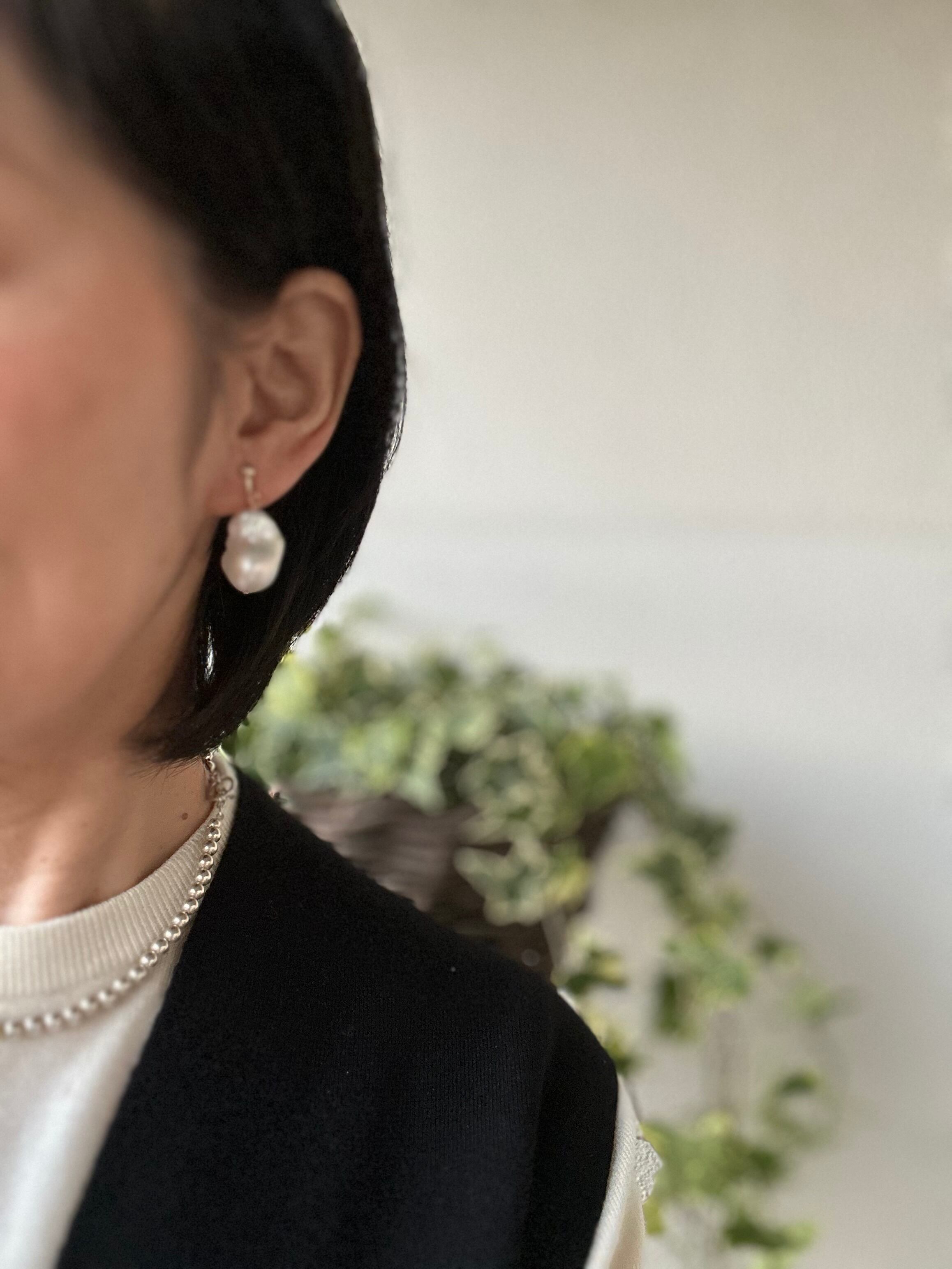 オイスターパールピアス・イヤリング | 上品なアクセサリー | こだわり