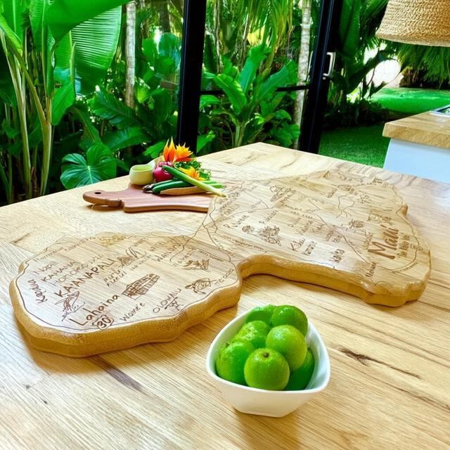 カッティング/デザインボード／まな板 Totally Bamboo】【MAUI島】カッティングボード まな板 マウイ HAWAII