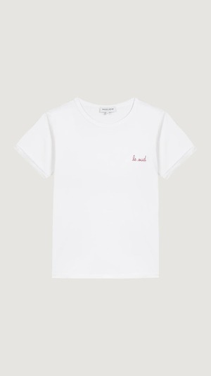 MAISON LABICHE -"Le Sud" poitou t-shirt- :WHITE,