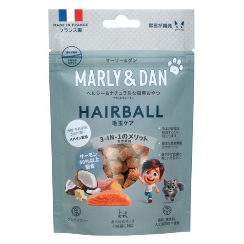 M&D 猫用ソフト&チューイー 毛玉ケア 40g