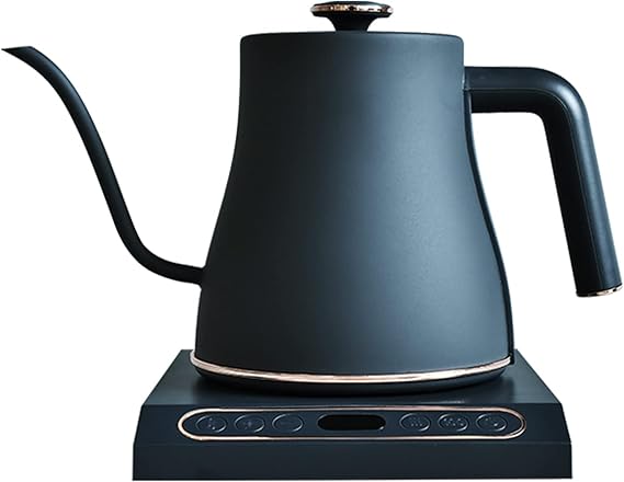 山善] 電気ケトル 電気ポット 0.8L (消費電力 1200W / 温度調節