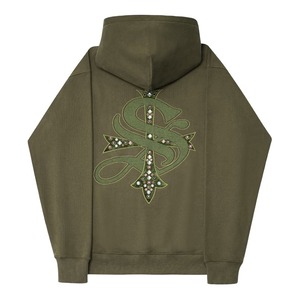 【SUPPLIER】STUDS CROSS HOODIE