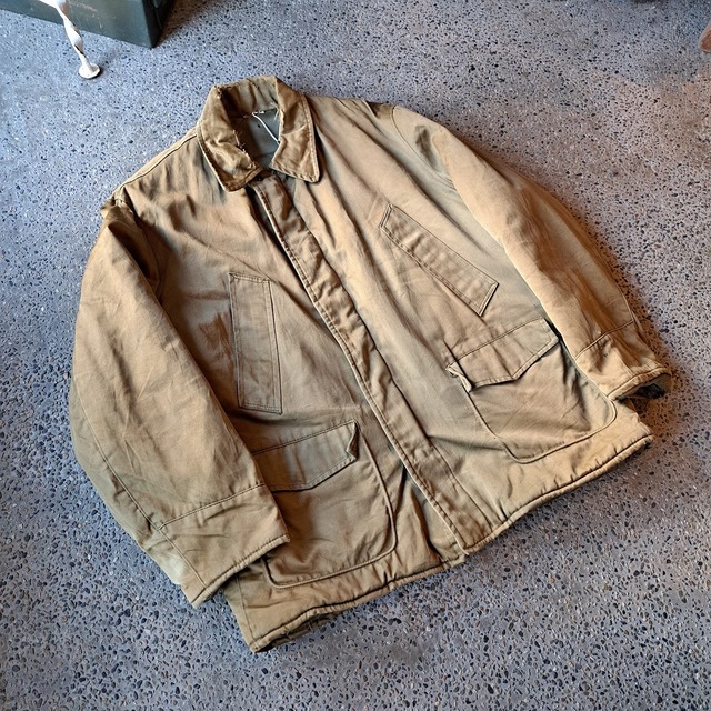 "hard work" ~40's アメリカ製 中綿ワークジャケット used [401009]