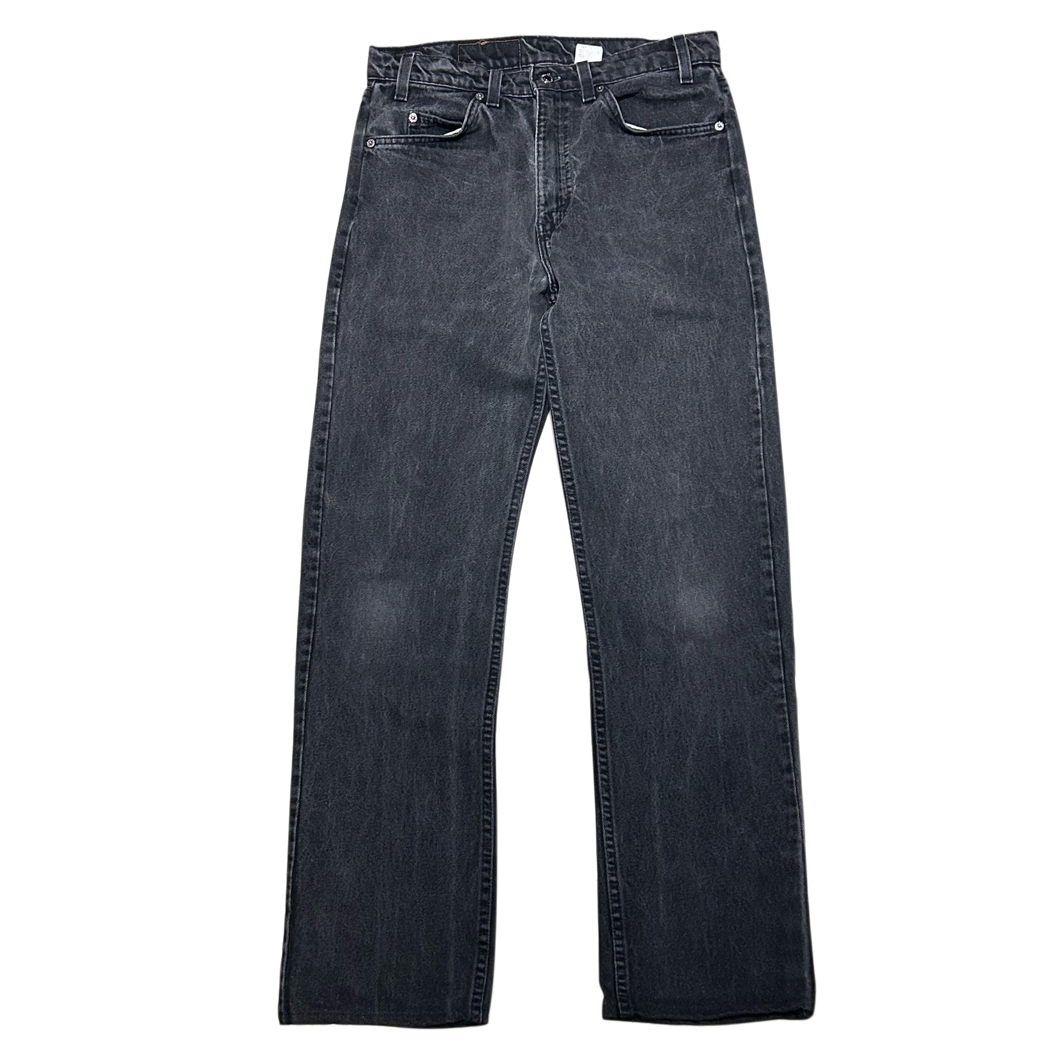 90s LANDS' END ランズエンド コットン インディゴ ニット【L】MADE