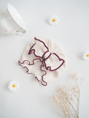【Ribbon Mellow Turban】