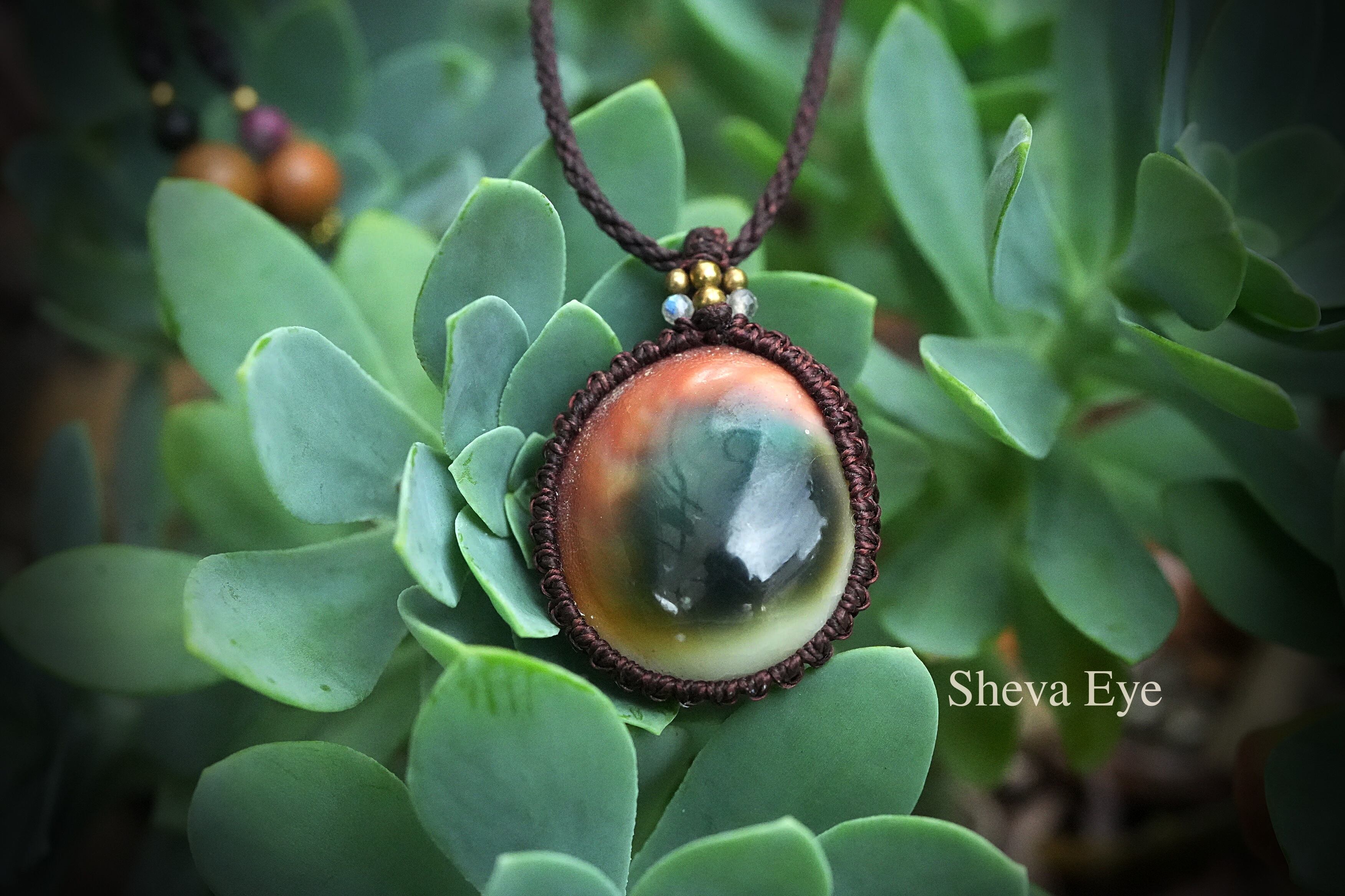 海からの贈り物 シヴァアイ マクラネックレス2058