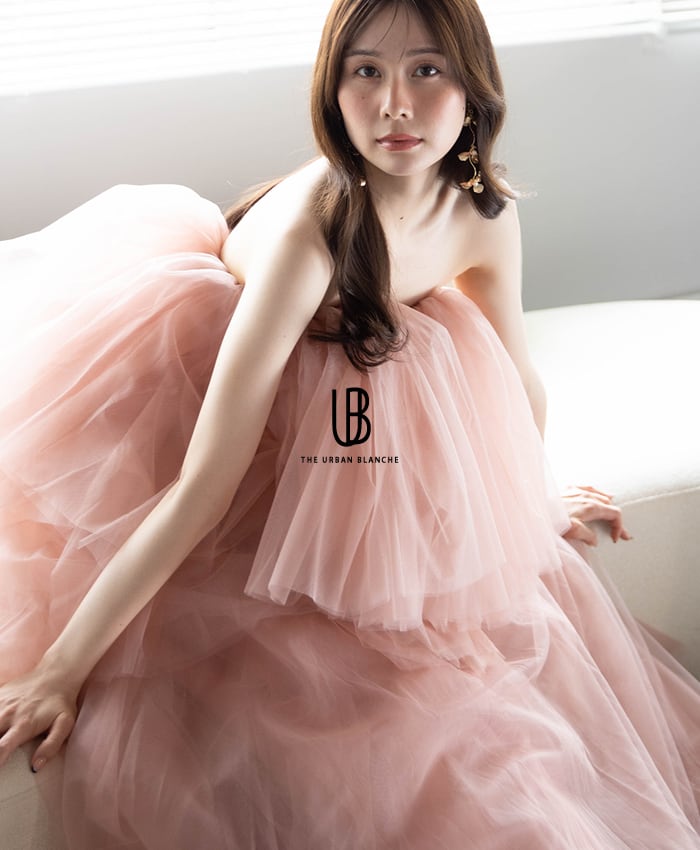 【THE URBAN BLANCHE 】 結婚式 カラードレス CD01 THE URBAN BLANCHE ORIGINAL 】 ウエディングドレス 結婚式 挙式